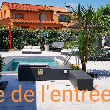 A With Pool And Spa, Cool Garden! Laroque-des-Alberes