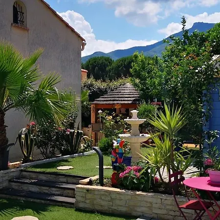 빌라 A With Pool And Spa, Cool Garden! Laroque-des-Albères